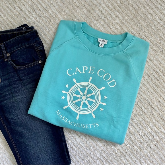 NWT J. Crew Cape Cod sweatshirt - Picture 4 of 16